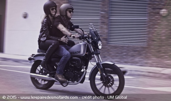 UM Renegade Sport : balade en duo