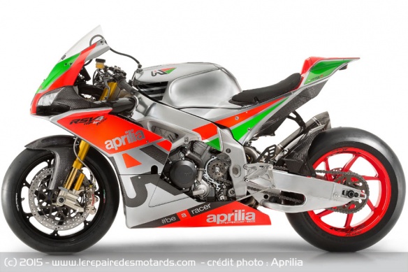 Aprilia à présenté une version 'Misano' lors de l'EICMA