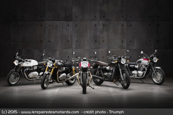 Nouveautés : plate-forme Triumph Bonneville