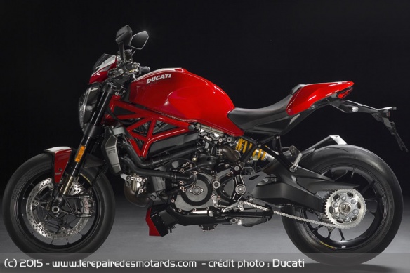 La Ducati Monster 1200R sera disponible en rouge