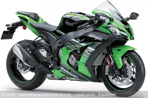 La Kawasaki Ninja ZX-10R dans sa version KRT Replica