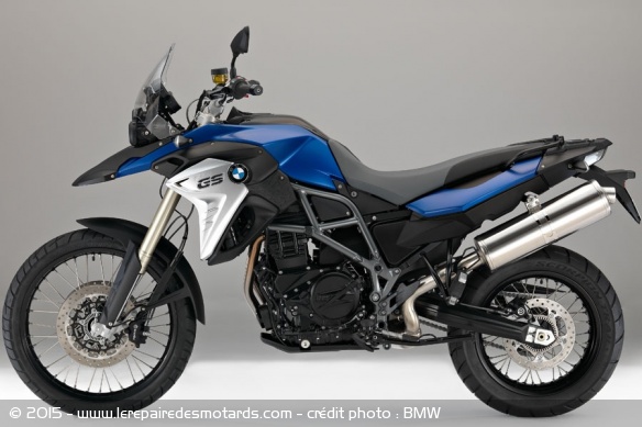 BMW F800GS Racing Blue metallic matt