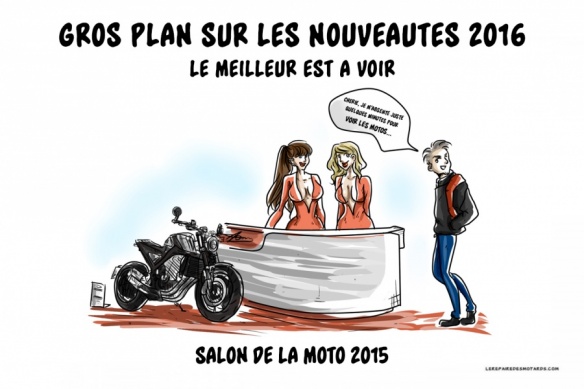 Ouvertures pour le Salon de la Moto