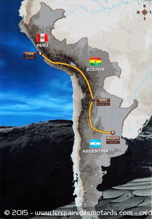 Le parcours s'étalera sur près de 8.500 km 