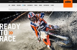 Le site KTM fait peau neuve