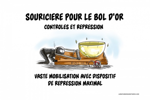 Souricières pour le Bol d'Or