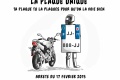 Une plaque immat   taille motard