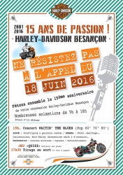 Harley-Davidson Besançon fête ses 15 ans