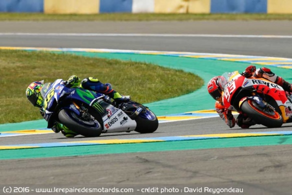 Rossi vs Marquez : opposition de style