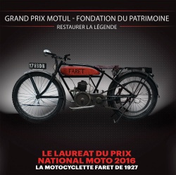 Le Grand Prix National Moto pour une Faret 1927