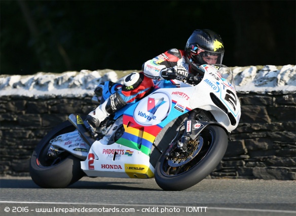 Anstey se classe 5e avec la Honda RC213V-S