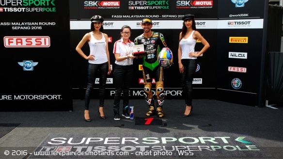 WSS : la pole pour Sofuoglu