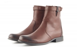 Bottines en cuir Overlap Legacy