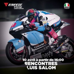 Dainese D-Garage avec Luis Salom