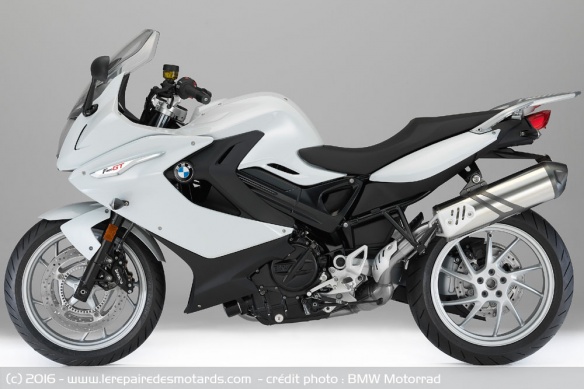 BMW F 800 GT blanche