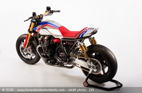 Honda CB1100TR Concept, vu du dessus