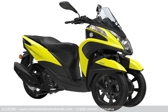 Scooter 3-roues Yamaha Tricity Sunny Yellow