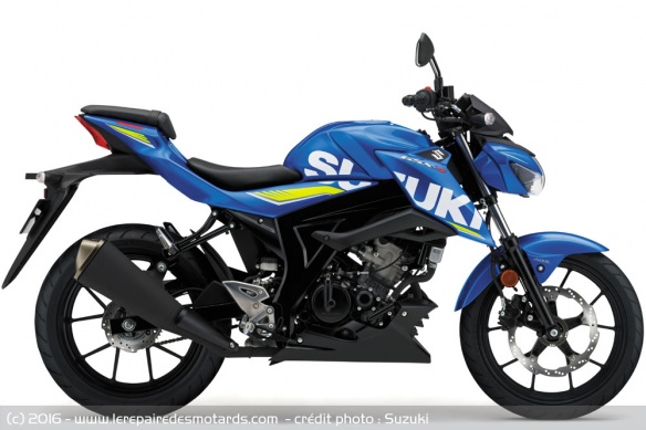 Suzuki GSX-S 125 bleu