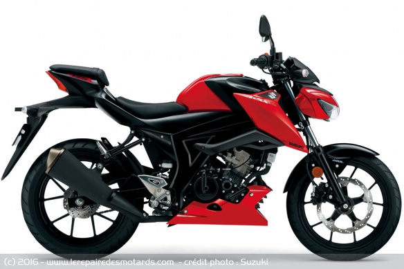 Suzuki GSX-S 125 rouge