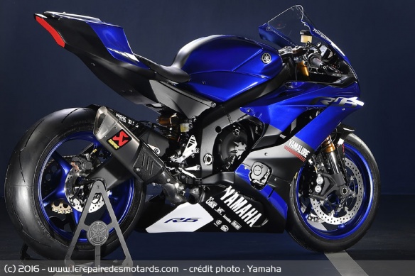 La R6 marquera le retour d'un team officiel Yamaha en Supersport