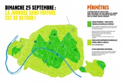 Les véhicules motorisés interdits à Paris