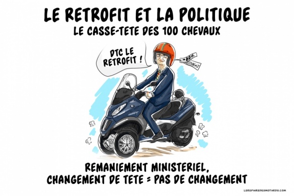 Rétrofit : pas de changement pour la loi des 100 chevaux