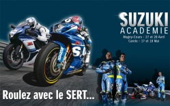 Stages de pilotage Suzuki Académie