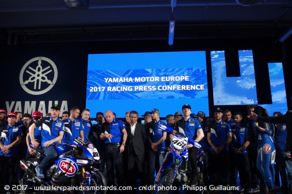 Ambiance du mag : La famille Yamaha Racing