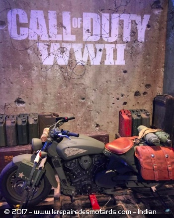 Call Of Duty : World War Indian Scout, version réelle 
