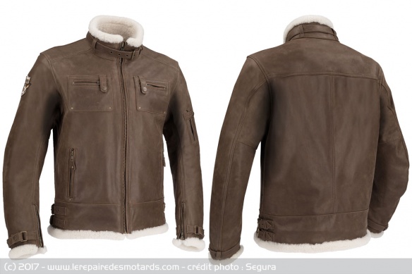 Blouson cuir Segura Patriot