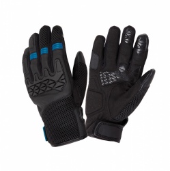 Les gants Tucano Urbano Dogon en noir et bleu