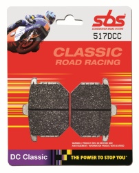 Plaquettes de freins SBS Dual Carbon Classic