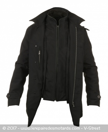 Veste V-Street Trench Coat ouverte