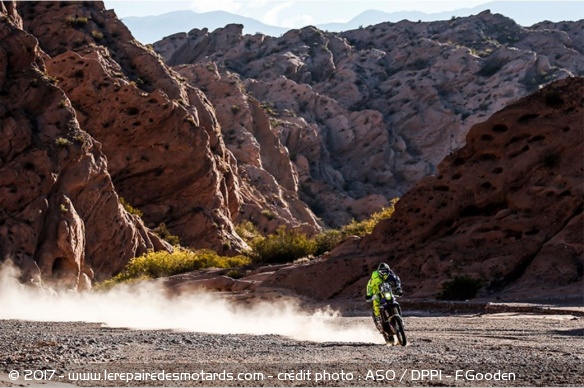 Dakar: Michael Metge pénalisé d'une heure