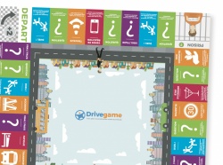 Drivegame, un jeu géant sur le prévention routière