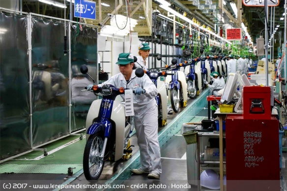 100 millions de Honda Super Cub produits