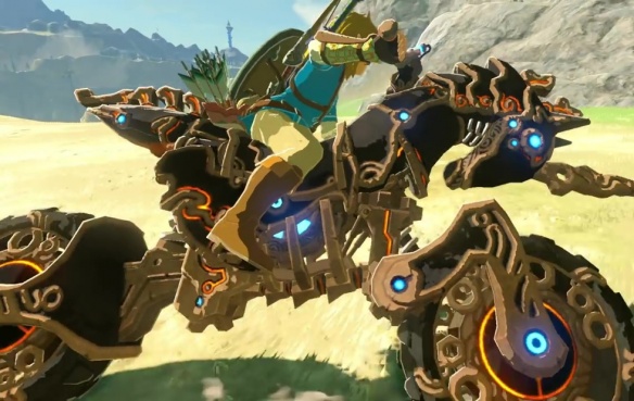Zelda Breath Of The Wild : la moto licorne