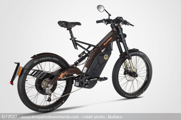 Moto-vélo électrique Bultaco Albero