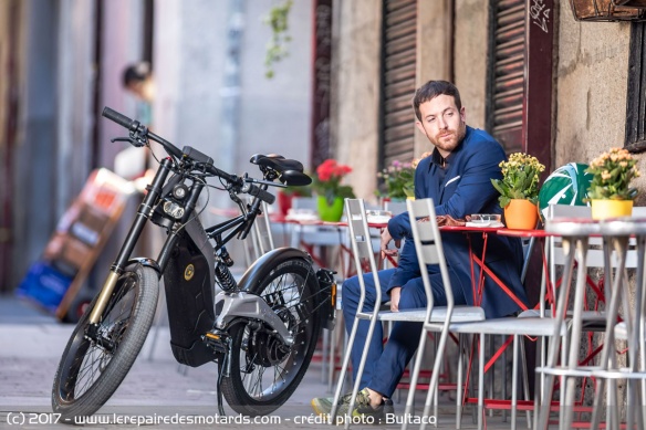 Moto-vélo électrique Bultaco Albero