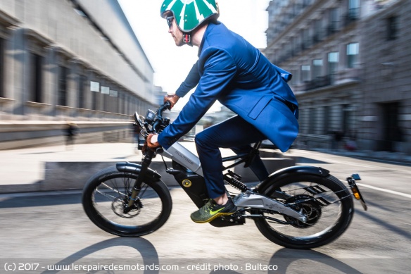 Moto-vélo électrique Bultaco Albero