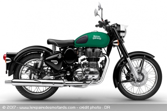 Royal Enfield 350 Classic Redditch Green