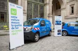 Paris : des capteurs de pollution mobiles - crédit photo : JB Gurliat - Mairie de Paris