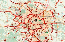 546 km de bouchons en Ile de France