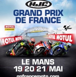 Jeu Grand Prix de France Motos : les gagnants