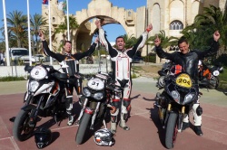 Barnoin, Putin et Azabou sur le podium du Moto Tour Series Tunisie