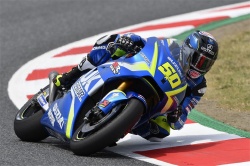 MotoGP : Guintoli au GP de Catalunya - crédit photo : Suzuki