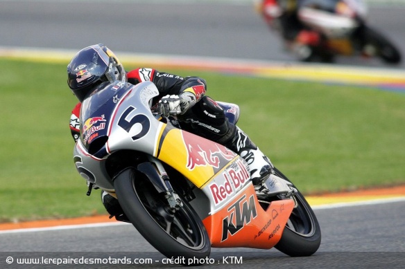 Zarco sur la KTM de la Red Bull Rookies Cup