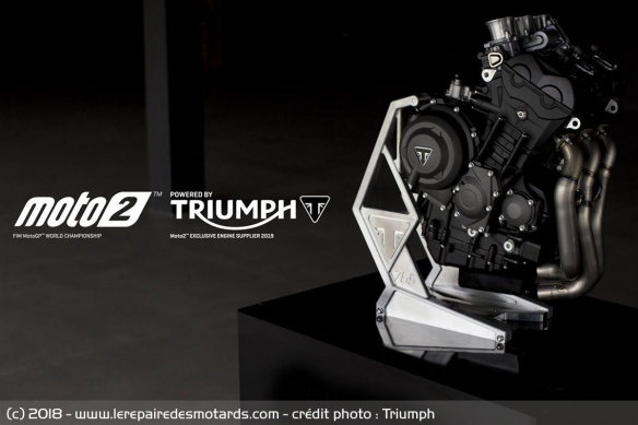 Le moteur dérivé de la Street Triple 765 RS