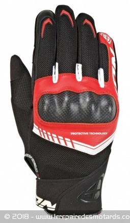 Les gants RS Loop 2 existent aussi en noir blanc et rouge 