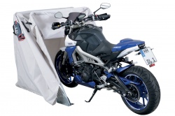 Acebikes, un garage pliant pour moto